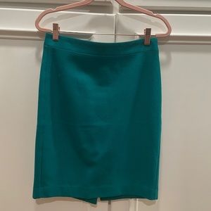 Dark green skirt